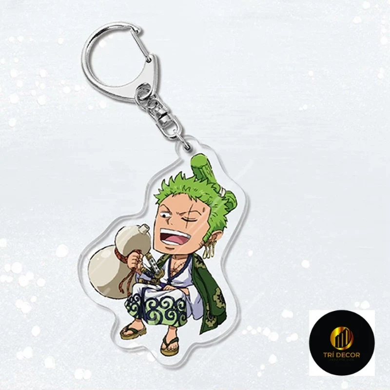 Móc Khóa Hai Mặt Hình Nhân Vật Luffy Zoro Sanji Trong One Piece 7 Móc Khóa Hai Mặt Hình Nhân Vật Luffy Zoro Sanji Trong One Piece 6