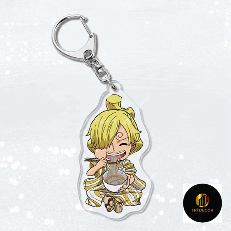 Móc Khóa Hai Mặt Hình Nhân Vật Luffy Zoro Sanji Trong One Piece 8 Móc Khóa Hai Mặt Hình Nhân Vật Luffy Zoro Sanji Trong One Piece 7