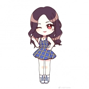 Móc Khóa Hình Blackpink Jennie Rose Jisoo Lisa Chất Liệu Mica Trong Suốt In 2 Mặt, Kích Thước 5cm , Trang Trí Treo Cặp, Balo 1
