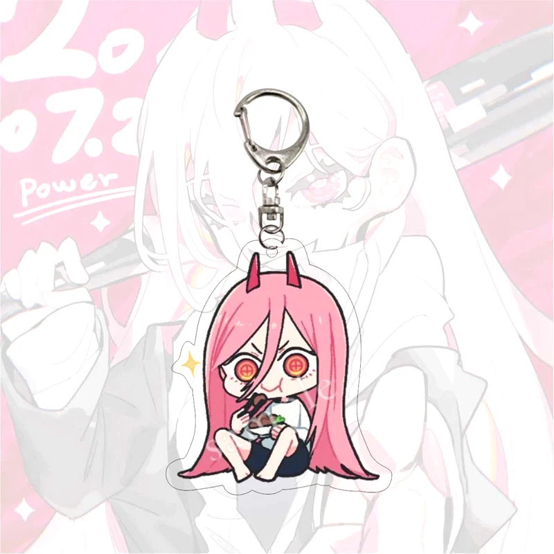 Móc Khóa Hình Nhân Vật Anime Chainsaw Man Pochita Power Makima Angel Hayakawa Aki 5 Móc Khóa Hình Nhân Vật Anime Chainsaw Man Pochita Power Makima Angel Hayakawa Aki 4