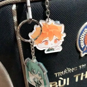 Móc Khóa Hình Nhân Vật Haikyuu Haikyuu Dễ Thương, Móc Khóa Treo Cặp. Balo In Theo Yêu Cầu