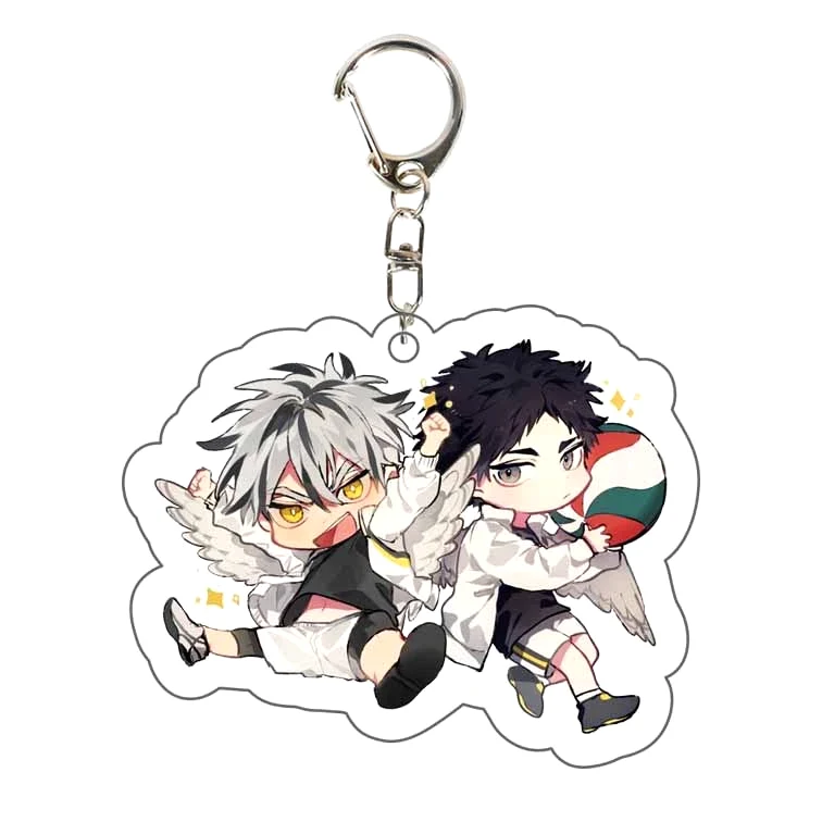 Móc Khóa Hình Nhân Vật Haikyuu Kageyama Hinata Kenma Kozume 5.0 2 Móc Khóa Hình Nhân Vật Haikyuu Kageyama Hinata Kenma Kozume 5.0 1