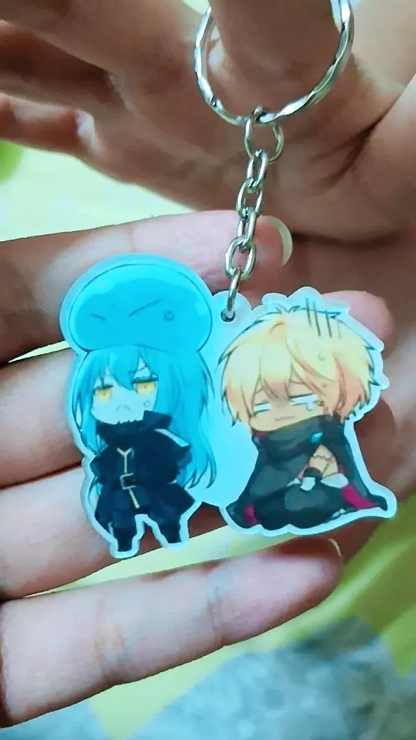 Móc Khóa Hình Nhân Vật Hoạt Hình Rimuru Tempest Màu Sắc Tươi Sáng Thân Thiện Với Môi Tr Anime Rimuru Tempest Keychain 9 Móc Khóa Hình Nhân Vật Hoạt Hình Rimuru Tempest Màu Sắc Tươi Sáng Thân Thiện Với Môi Tr Anime Rimuru Tempest Keychain 8