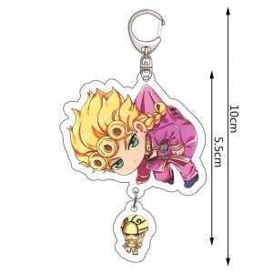 Móc Khóa Hình Nhân Vật JoJo Bizarre Adventure Dễ Thương, In Theo Yêu Cầu Mica Trong Suốt In 2 Mặt , Trang Trí Treo Cặp, Balo 1