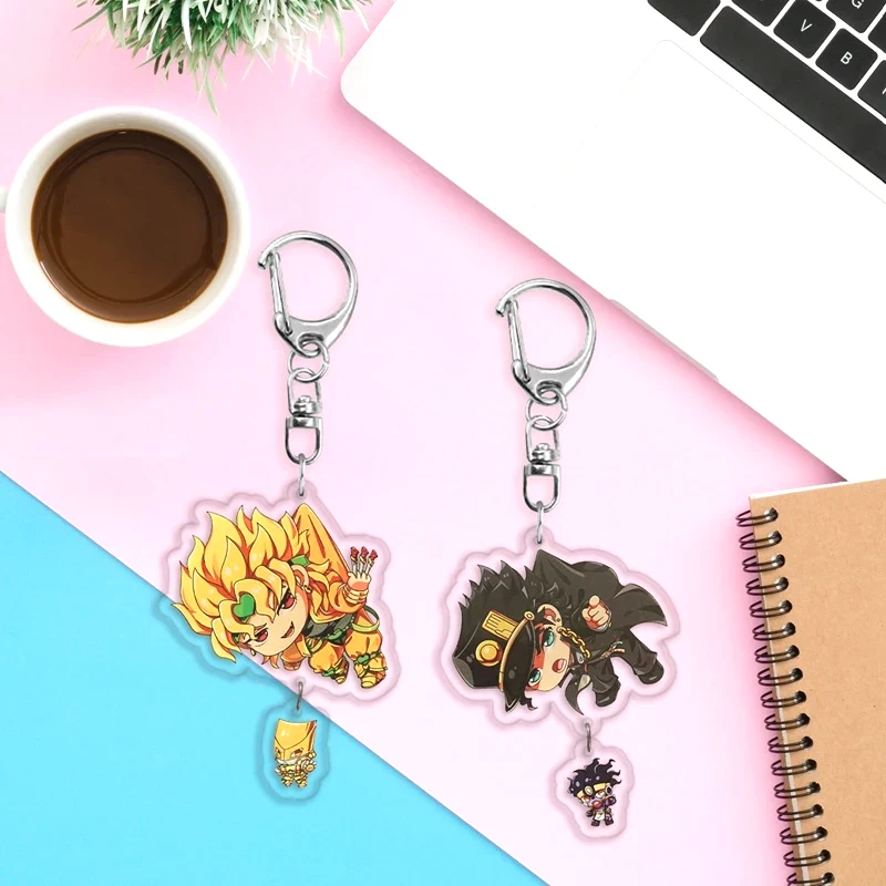 Móc Khóa Hình Nhân Vật JoJo Bizarre Adventure Dễ Thương, In Theo Yêu Cầu Mica Trong Suốt In 2 Mặt , Trang Trí Treo Cặp, Balo 4 Móc Khóa Hình Nhân Vật JoJo Bizarre Adventure Dễ Thương, In Theo Yêu Cầu Mica Trong Suốt In 2 Mặt , Trang Trí Treo Cặp, Balo 3