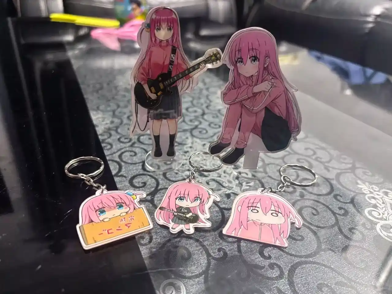 Móc Khoá Hitori Gotoh Yamada Ryo Anime Keychain Bocchi The Rock Móc Khoá Anime Manga, Mica Trong Suốt In 2 Mặt, Kích Thước 5cm , Trang Trí Treo Cặp, Balo 2 Móc Khoá Hitori Gotoh Yamada Ryo Anime Keychain Bocchi The Rock Móc Khoá Anime Manga, Mica Trong Suốt In 2 Mặt, Kích Thước 5cm , Trang Trí Treo Cặp, Balo 1