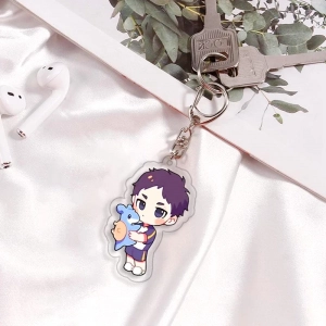 Móc Khóa Họa Tiết Anime Haikyuu Xinh Xắn, Chất Liệu Mica Trong Suốt In 2 Mặt, Kích Thước 5cm , Trang Trí Treo Cặp, Balo Chất Liệu Mica Trong Suốt In 2 Mặt, Kích Thước 5cm , Trang Trí Treo Cặp, Balo