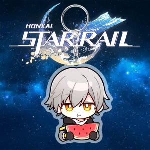 Móc Khóa Honkai Star Rail, Seele, Bronya, JingYuan, Kafka, Blade, Himeko, Bailu Dễ Thương Trang Trí Mica Trong Suốt In 2 Mặt, Kích Thước 5cm , Trang Trí Treo Cặp, Balo
