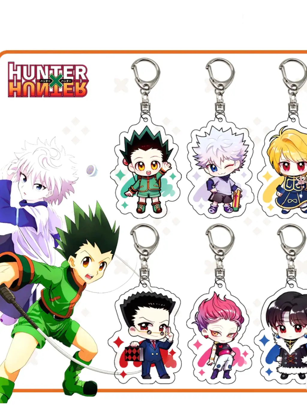 Móc Khóa Hunter X Hunter Hunter×Hunter Jackie Yasso Ant King Mặt Dây Chuyền Bằng Acrylic Theo Yêu Cầu In Hình Cute, Chất Liệu Mica Trong Suốt In 2 Mặt, Kích Thước 5cm , Trang Trí Treo Cặp, Balo 8 Móc Khóa Hunter X Hunter Hunter×Hunter Jackie Yasso Ant King Mặt Dây Chuyền Bằng Acrylic Theo Yêu Cầu In Hình Cute, Chất Liệu Mica Trong Suốt In 2 Mặt, Kích Thước 5cm , Trang Trí Treo Cặp, Balo 7