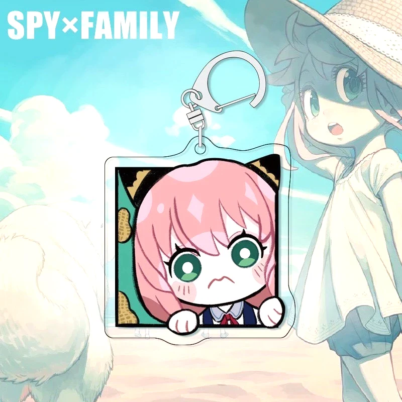 Móc Khóa In Hình Spy X Family Ver Vuông Cute - Gia Đình Điệp Viên Anime Chibi Mica Trong Acrylic 4 Móc Khóa In Hình Spy X Family Ver Vuông Cute - Gia Đình Điệp Viên Anime Chibi Mica Trong Acrylic 3
