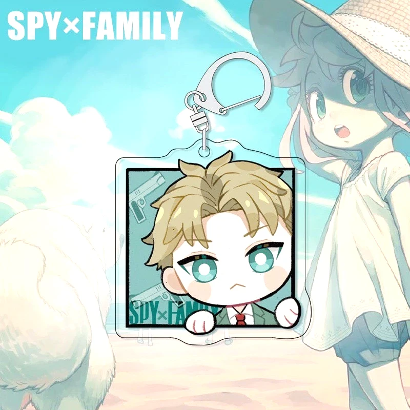 Móc Khóa In Hình Spy X Family Ver Vuông Cute - Gia Đình Điệp Viên Anime Chibi Mica Trong Acrylic 5 Móc Khóa In Hình Spy X Family Ver Vuông Cute - Gia Đình Điệp Viên Anime Chibi Mica Trong Acrylic 4
