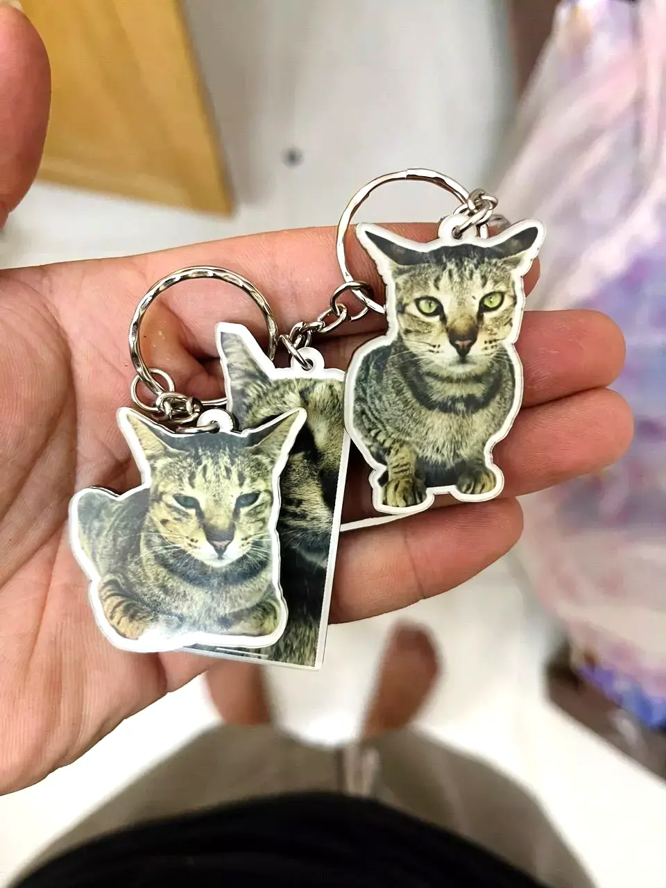Móc Khóa In Hình Thú Cưng Theo Yêu Cầu Mica Trong Suốt In 2 Mặt , Trang Trí Treo Cặp, Balo 10 Móc Khóa In Hình Thú Cưng Theo Yêu Cầu Mica Trong Suốt In 2 Mặt , Trang Trí Treo Cặp, Balo 9