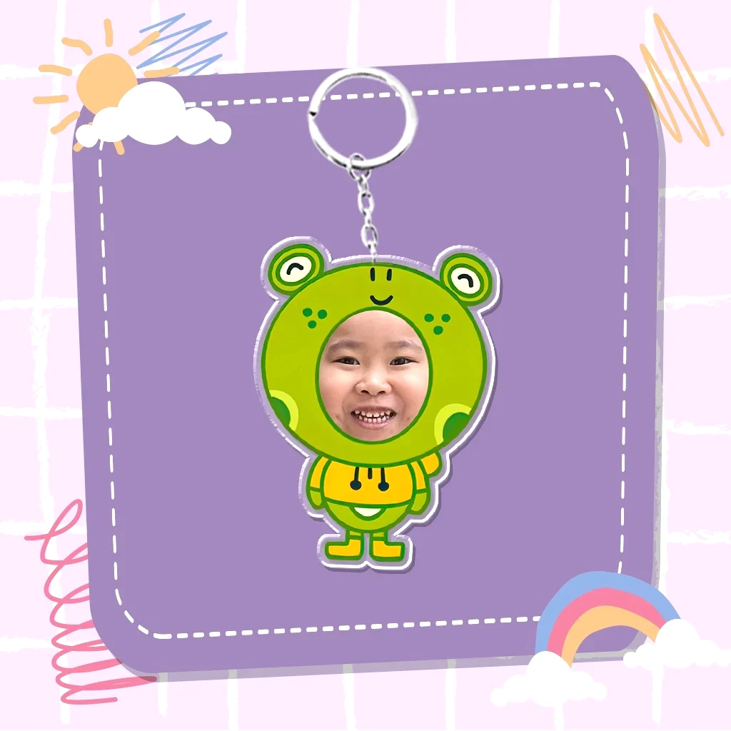 Móc Khóa In Theo Yêu Cầu Ghép Mặt Một Người Chibi Dễ Thương Đáng Yêu Có Hộp Quà Tặng Bạn Bè, Người Thân, Làm Theo Yêu Cầu Mica Trong Suốt In 2 Mặt , Trang Trí Treo Cặp, Balo 1 Móc Khóa In Theo Yêu Cầu Ghép Mặt Một Người Chibi Dễ Thương Đáng Yêu Có Hộp Quà Tặng Bạn Bè, Người Thân, Làm Theo Yêu Cầu Mica Trong Suốt In 2 Mặt , Trang Trí Treo Cặp, Balo