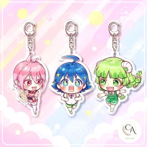 Móc Khóa Iruma Giá Đáo Ver Đi Mairimashita! Iruma-kun Anime Chibi Mica Trong Acrylic Xinh Xắn