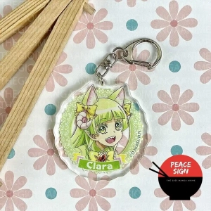 Móc Khóa Iruma Giá Đáo Ver Hoàng Đế Mairimashita! Iruma-kun Anime Chibi Mica Trong Acrylic Xinh Xắn 1