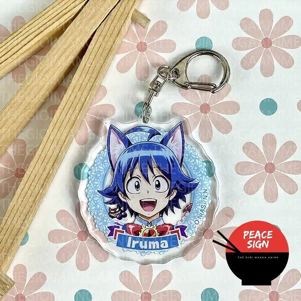 Móc Khóa Iruma Giá Đáo Ver Hoàng Đế Mairimashita! Iruma-kun Anime Chibi Mica Trong Acrylic Xinh Xắn 4 Móc Khóa Iruma Giá Đáo Ver Hoàng Đế Mairimashita! Iruma-kun Anime Chibi Mica Trong Acrylic Xinh Xắn 3