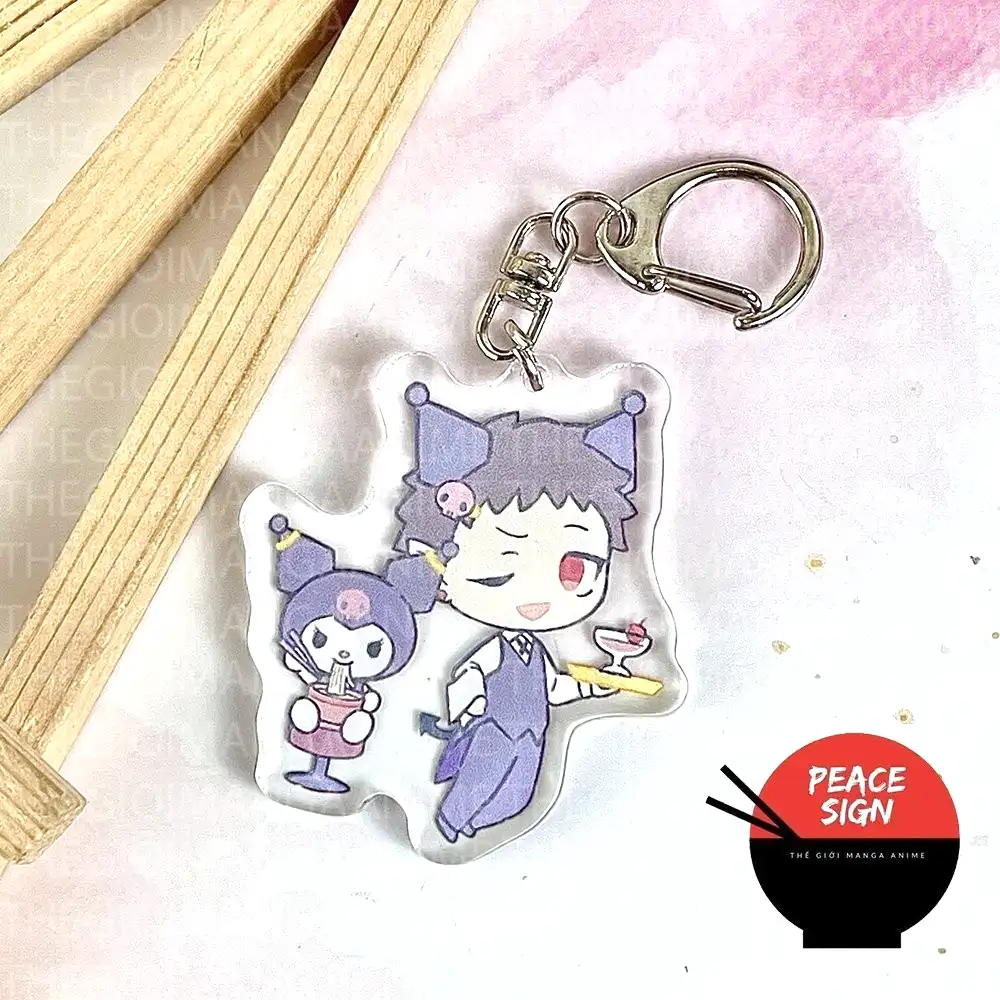 Móc Khóa Iruma Giá Đáo Ver Sanrio Mairimashita! Iruma-kun Anime Chibi Mica Trong Acrylic Xinh Xắn 2 Móc Khóa Iruma Giá Đáo Ver Sanrio Mairimashita! Iruma-kun Anime Chibi Mica Trong Acrylic Xinh Xắn 1