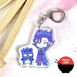Móc Khóa Iruma Giá Đáo Ver Sanrio Mairimashita! Iruma-kun Anime Chibi Mica Trong Acrylic Xinh Xắn