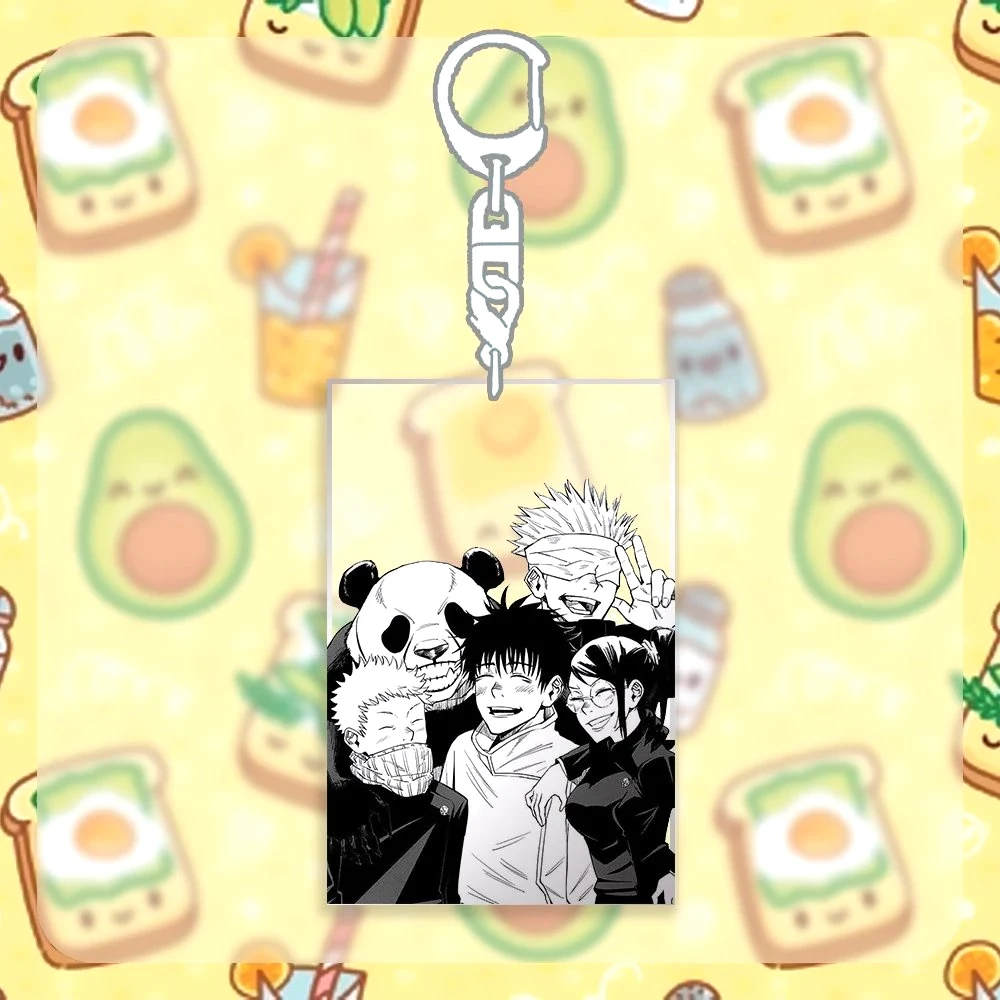 Móc Khóa JUJUTSU KAISEN Anime Chú Thuật Hồi Chiến Chibi Xinh Xắn Mica Trong Acrylic 5 Móc Khóa JUJUTSU KAISEN Anime Chú Thuật Hồi Chiến Chibi Xinh Xắn Mica Trong Acrylic 4