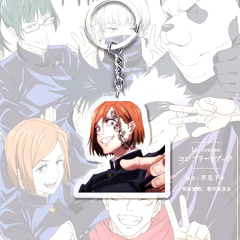 Móc Khoá Jujutsu Kaisen Anime Fushiguro Megumi Gojo Satoru Acrylic Phụ Kiện Trang Trí Chibi Cute Yêu Cầu Mica Trong Suốt In 2 Mặt , Trang Trí Treo Cặp, Balo 10 Móc Khoá Jujutsu Kaisen Anime Fushiguro Megumi Gojo Satoru Acrylic Phụ Kiện Trang Trí Chibi Cute Yêu Cầu Mica Trong Suốt In 2 Mặt , Trang Trí Treo Cặp, Balo 9