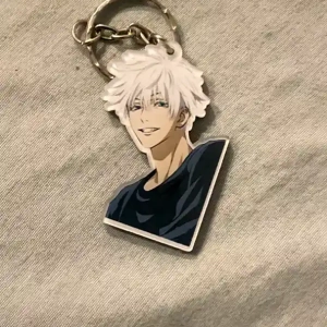 Móc Khoá Jujutsu Kaisen Anime Fushiguro Megumi Gojo Satoru Acrylic Phụ Kiện Trang Trí Chibi Cute Yêu Cầu Mica Trong Suốt In 2 Mặt , Trang Trí Treo Cặp, Balo