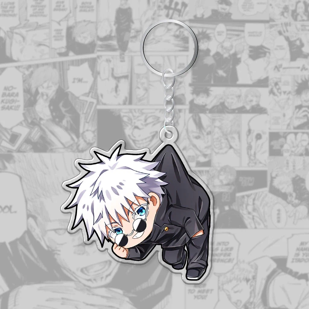 Móc Khoá Jujutsu Kaisen Gojo Yuji Gund Anime Chibi In Hình Nhân Vật Cute Trang Trí Túi Xách Balo L 4 Móc Khoá Jujutsu Kaisen Gojo Yuji Gund Anime Chibi In Hình Nhân Vật Cute Trang Trí Túi Xách Balo L 3
