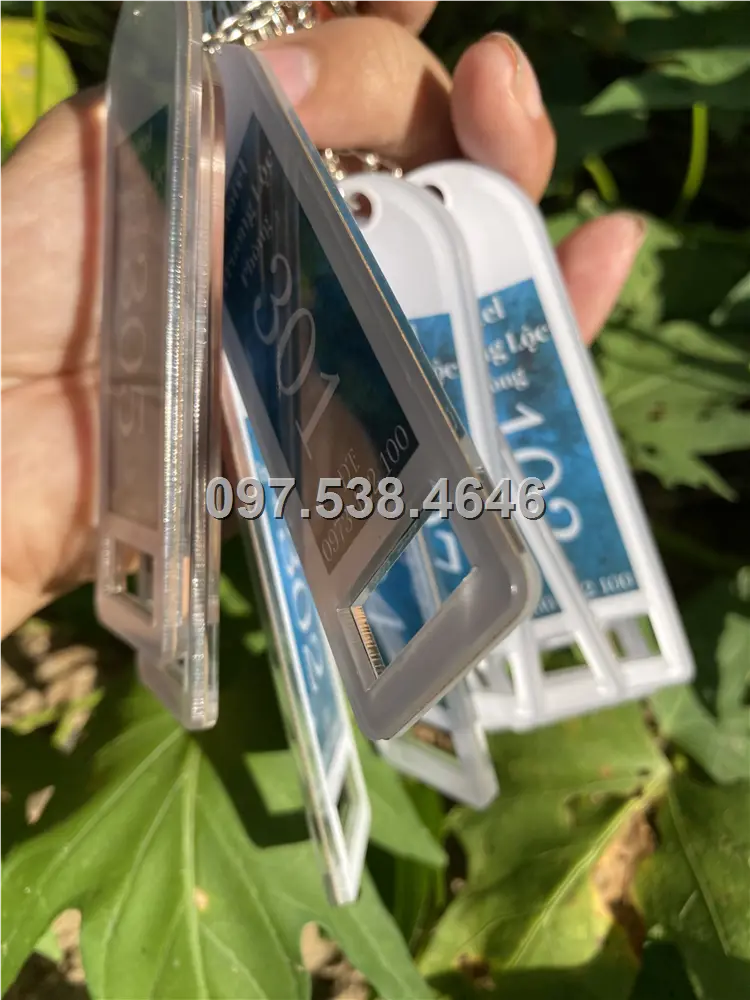 Móc Khóa Khách Sạn, Hotel, Mote, Homestay Theo Yêu Cầu hình chữ nhật bo góc , Giá Xưởng, Cắt Laser, Mica Trong Suốt Dày 4mm , kích thước 4.5x5.5 cm , Giá Tận Gốc, Free Ship Từ 30 Cái 10 Móc Khóa Khách Sạn, Hotel, Mote, Homestay Theo Yêu Cầu hình chữ nhật bo góc , Giá Xưởng, Cắt Laser, Mica Trong Suốt Dày 4mm , kích thước 4.5x5.5 cm , Giá Tận Gốc, Free Ship Từ 30 Cái - Ảnh 10