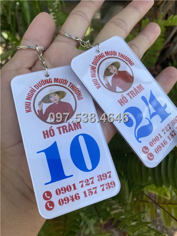 Móc Khóa Khách Sạn Hotel Mote Homestay Theo Yêu Cầu oval elip tròn, hình chữ nhật , Giá Xưởng, Cắt Laser, Mica Trong Suốt Dày 4mm , kích thước 4.5x5.5 cm , Giá Tận Gốc, Free Ship Từ 30 Cái 7 Móc Khóa Khách Sạn Hotel Mote Homestay Theo Yêu Cầu oval elip tròn, hình chữ nhật , Giá Xưởng, Cắt Laser, Mica Trong Suốt Dày 4mm , kích thước 4.5x5.5 cm , Giá Tận Gốc, Free Ship Từ 30 Cái - Ảnh 7