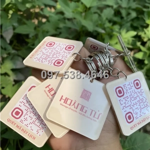 Móc Khóa Logo Treo Theo Yêu Cầu tại Nam Định
, Giá Xưởng, Cắt Laser, Mica Trong Suốt Dày 4mm , kích thước 4.5x5.5 cm , Giá Tận Gốc, Free Ship Từ 30 Cái
