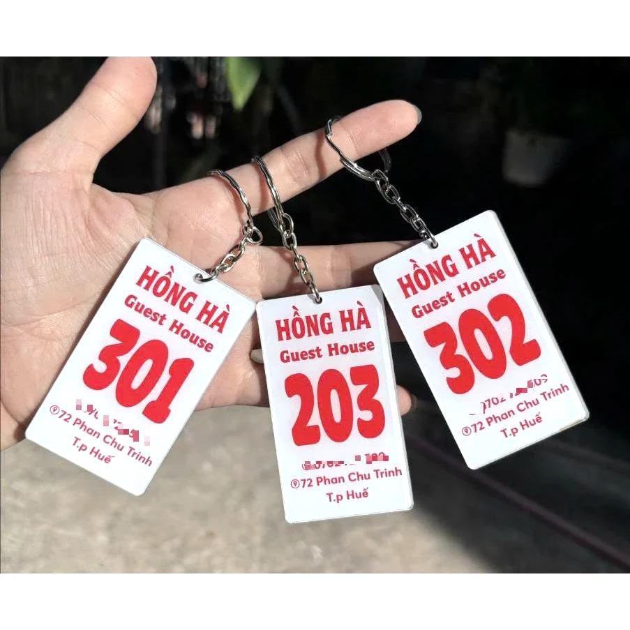 Móc Khóa Khách Sạn Mica Trong 2 Mặt, Hình Chữ Nhật Số Phòng, Logo, Tên Khách Sạn, Nhà Nghỉ, Homestay, Motel, Hotel In Theo Yêu Cầu 2 Móc Khóa Khách Sạn Mica Trong 2 Mặt, Hình Chữ Nhật Số Phòng, Logo, Tên Khách Sạn, Nhà Nghỉ, Homestay, Motel, Hotel In Theo Yêu Cầu 1