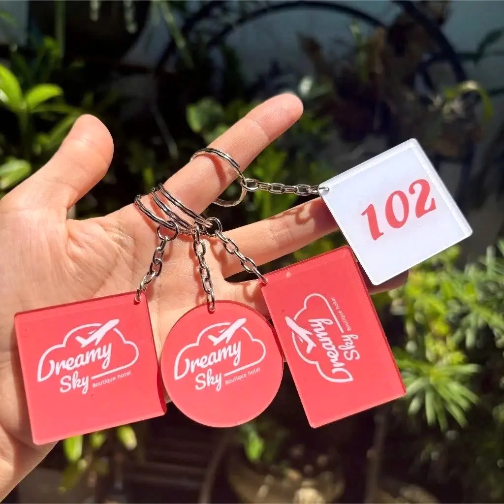 Móc Khóa Khách Sạn Mica Trong 2 Mặt, Tròn, Vuông, Chữ Nhật, Tên Khách Sạn, Nhà Nghỉ, Homestay, Motel, Hotel In Theo Yêu Cầu 5 Móc Khóa Khách Sạn Mica Trong 2 Mặt, Tròn, Vuông, Chữ Nhật, Tên Khách Sạn, Nhà Nghỉ, Homestay, Motel, Hotel In Theo Yêu Cầu 4