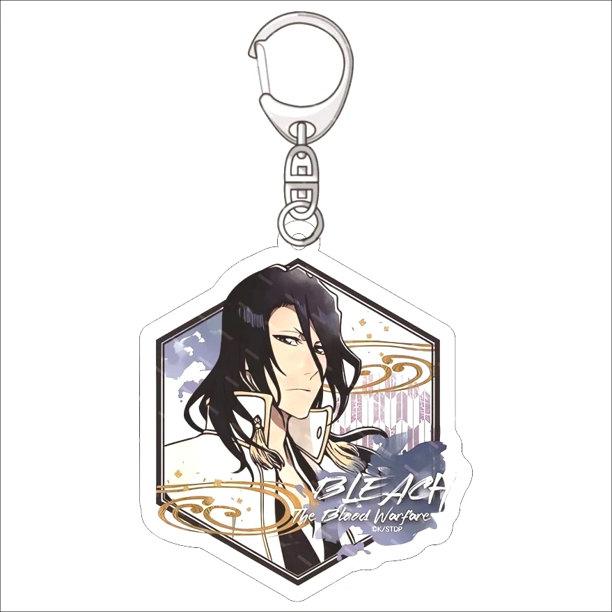 Móc Khóa Kurosaki Ichigo Zaraki Kenpachi Rukia Kuchiki Byakuya Acrylic Mặt Dây Chuyền 6 Móc Khóa Kurosaki Ichigo Zaraki Kenpachi Rukia Kuchiki Byakuya Acrylic Mặt Dây Chuyền 5