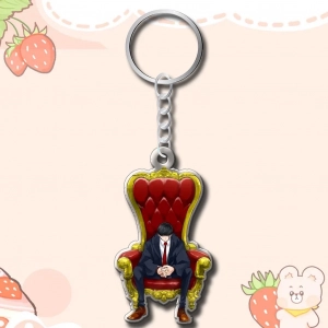 Móc Khóa Lance Dot Rayne Finn Lemon Burnedead Mashle Magic And Muscles Anime Manga Chibi Nhật Bản Làm Quà Tặng Bạn Bè, Chất Liệu Mica Trong Suốt In 2 Mặt, Kích Thước 5cm , Trang Trí Treo Cặp, Balo 1