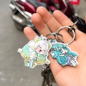 Móc Khoá Liên Quân - Aya, Chất Liệu Mica Trong Suốt In 2 Mặt, Kích Thước 5cm , Trang Trí Treo Cặp, Balo