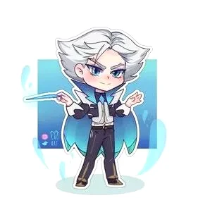 Móc Khoá Liên Quân -Eland’orr - Arena Of Valor, Balo Chất Liệu Mica Trong Suốt In 2 Mặt, Kích Thước 5cm , Trang Trí Treo Cặp, Balo 1