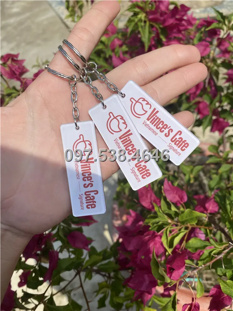 Móc Khóa Logo Treo Theo Yêu Cầu tại Bà Rịa Bà Rịa Vũng Tàu , Giá Xưởng, Cắt Laser, Mica Trong Suốt Dày 4mm , kích thước 4.5x5.5 cm , Giá Tận Gốc, Free Ship Từ 30 Cái 1 Móc Khóa Logo Treo Theo Yêu Cầu tại Bà Rịa Bà Rịa Vũng Tàu , Giá Xưởng, Cắt Laser, Mica Trong Suốt Dày 4mm , kích thước 4.5x5.5 cm , Giá Tận Gốc, Free Ship Từ 30 Cái