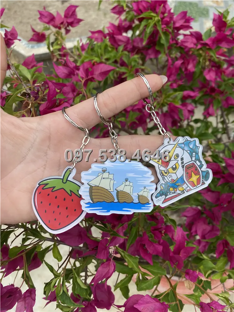 Móc Khóa Logo Treo Theo Yêu Cầu tại Bắc Ninh , Giá Xưởng, Cắt Laser, Mica Trong Suốt Dày 4mm , kích thước 4.5x5.5 cm , Giá Tận Gốc, Free Ship Từ 30 Cái 1 Móc Khóa Logo Treo Theo Yêu Cầu tại Bắc Ninh , Giá Xưởng, Cắt Laser, Mica Trong Suốt Dày 4mm , kích thước 4.5x5.5 cm , Giá Tận Gốc, Free Ship Từ 30 Cái