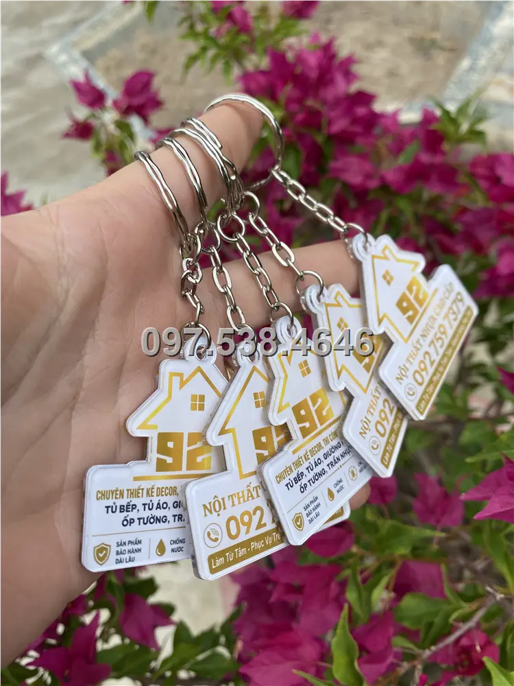 Móc Khóa Logo Treo Theo Yêu Cầu tại Bắc Ninh , Giá Xưởng, Cắt Laser, Mica Trong Suốt Dày 4mm , kích thước 4.5x5.5 cm , Giá Tận Gốc, Free Ship Từ 30 Cái 7 Móc Khóa Logo Treo Theo Yêu Cầu tại Bắc Ninh , Giá Xưởng, Cắt Laser, Mica Trong Suốt Dày 4mm , kích thước 4.5x5.5 cm , Giá Tận Gốc, Free Ship Từ 30 Cái - Ảnh 7