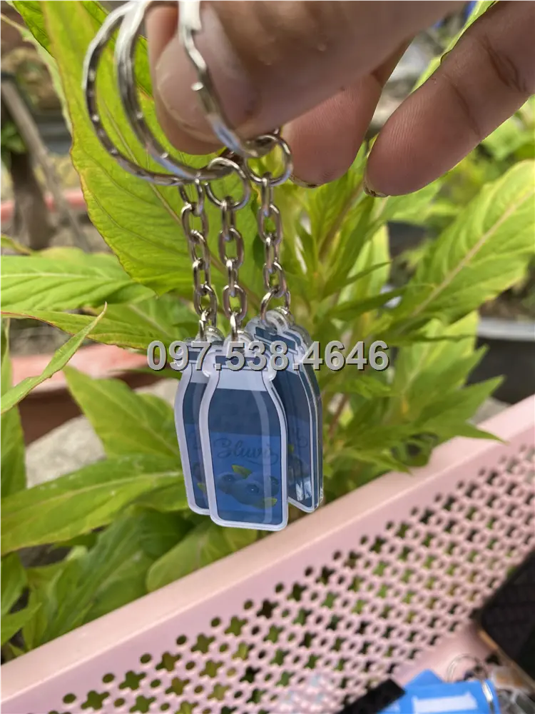 Móc Khóa Logo Treo Theo Yêu Cầu tại Biên Hòa ,Đồng Nai , Giá Xưởng, Cắt Laser, Mica Trong Suốt Dày 4mm , kích thước 4.5x5.5 cm , Giá Tận Gốc, Free Ship Từ 30 Cái 3 Móc Khóa Logo Treo Theo Yêu Cầu tại Biên Hòa ,Đồng Nai , Giá Xưởng, Cắt Laser, Mica Trong Suốt Dày 4mm , kích thước 4.5x5.5 cm , Giá Tận Gốc, Free Ship Từ 30 Cái - Ảnh 3