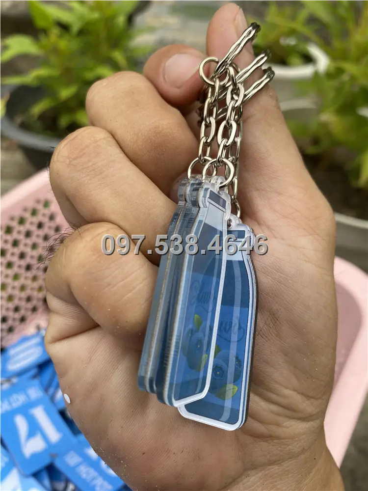 Móc Khóa Logo Treo Theo Yêu Cầu tại Biên Hòa ,Đồng Nai , Giá Xưởng, Cắt Laser, Mica Trong Suốt Dày 4mm , kích thước 4.5x5.5 cm , Giá Tận Gốc, Free Ship Từ 30 Cái 5 Móc Khóa Logo Treo Theo Yêu Cầu tại Biên Hòa ,Đồng Nai , Giá Xưởng, Cắt Laser, Mica Trong Suốt Dày 4mm , kích thước 4.5x5.5 cm , Giá Tận Gốc, Free Ship Từ 30 Cái - Ảnh 5