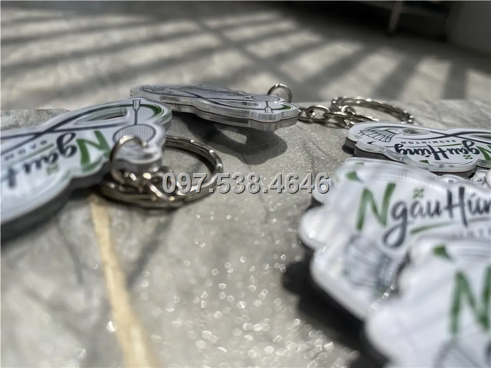 Móc Khóa Logo Treo Theo Yêu Cầu mẩu Cầu Lông , Giá Xưởng, Cắt Laser, Mica Trong Suốt Dày 4mm , kích thước 4.5x5.5 cm , Giá Tận Gốc, Free Ship Từ 30 Cái 10 Móc Khóa Logo Treo Theo Yêu Cầu mẩu Cầu Lông
, Giá Xưởng, Cắt Laser, Mica Trong Suốt Dày 4mm , kích thước 4.5x5.5 cm , Giá Tận Gốc, Free Ship Từ 30 Cái - Ảnh 10