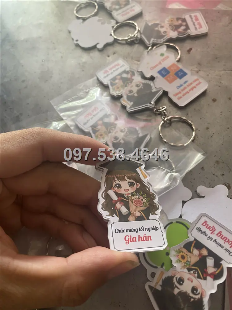 Móc Khóa Logo Treo Theo Yêu Cầu tại Cần Thơ , Giá Xưởng, Cắt Laser, Mica Trong Suốt Dày 4mm , kích thước 4.5x5.5 cm , Giá Tận Gốc, Free Ship Từ 30 Cái 4 Móc Khóa Logo Treo Theo Yêu Cầu tại Cần Thơ , Giá Xưởng, Cắt Laser, Mica Trong Suốt Dày 4mm , kích thước 4.5x5.5 cm , Giá Tận Gốc, Free Ship Từ 30 Cái - Ảnh 4