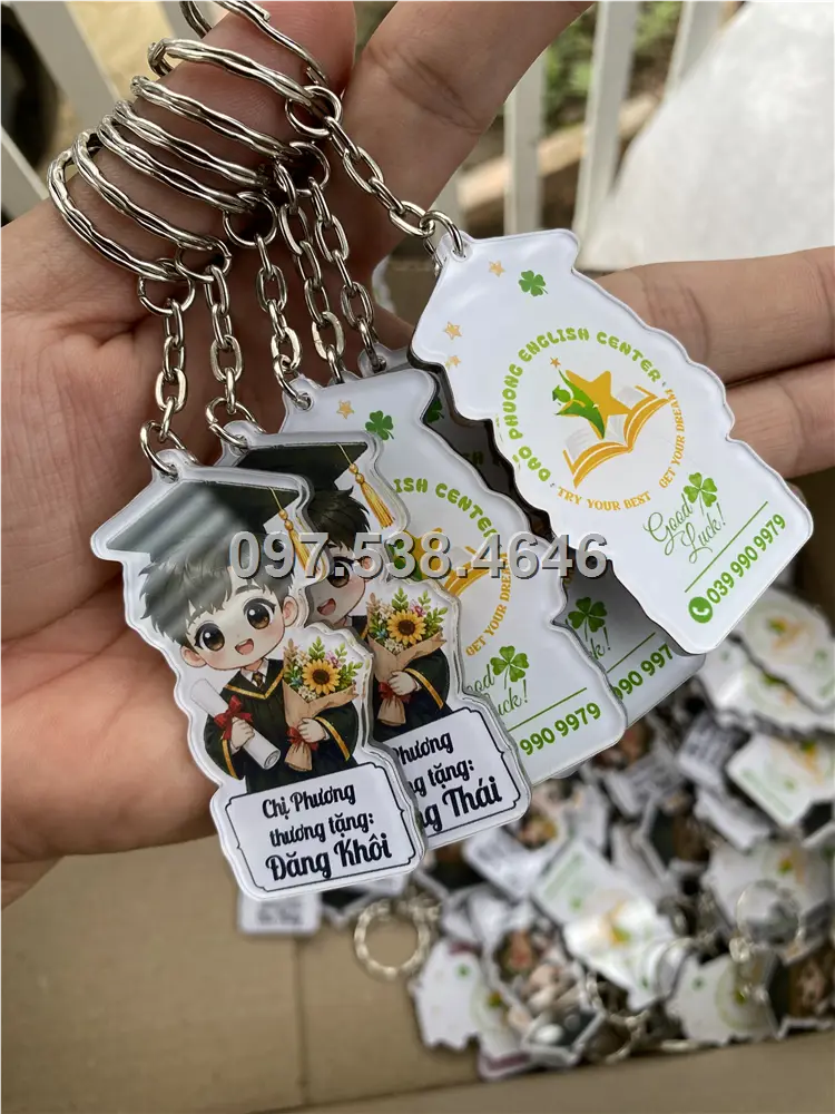 Móc Khóa Logo Treo Theo Yêu Cầu tại Chí Linh ,Hải Dương , Giá Xưởng, Cắt Laser, Mica Trong Suốt Dày 4mm , kích thước 4.5x5.5 cm , Giá Tận Gốc, Free Ship Từ 30 Cái 6 Móc Khóa Logo Treo Theo Yêu Cầu tại Chí Linh ,Hải Dương , Giá Xưởng, Cắt Laser, Mica Trong Suốt Dày 4mm , kích thước 4.5x5.5 cm , Giá Tận Gốc, Free Ship Từ 30 Cái - Ảnh 6