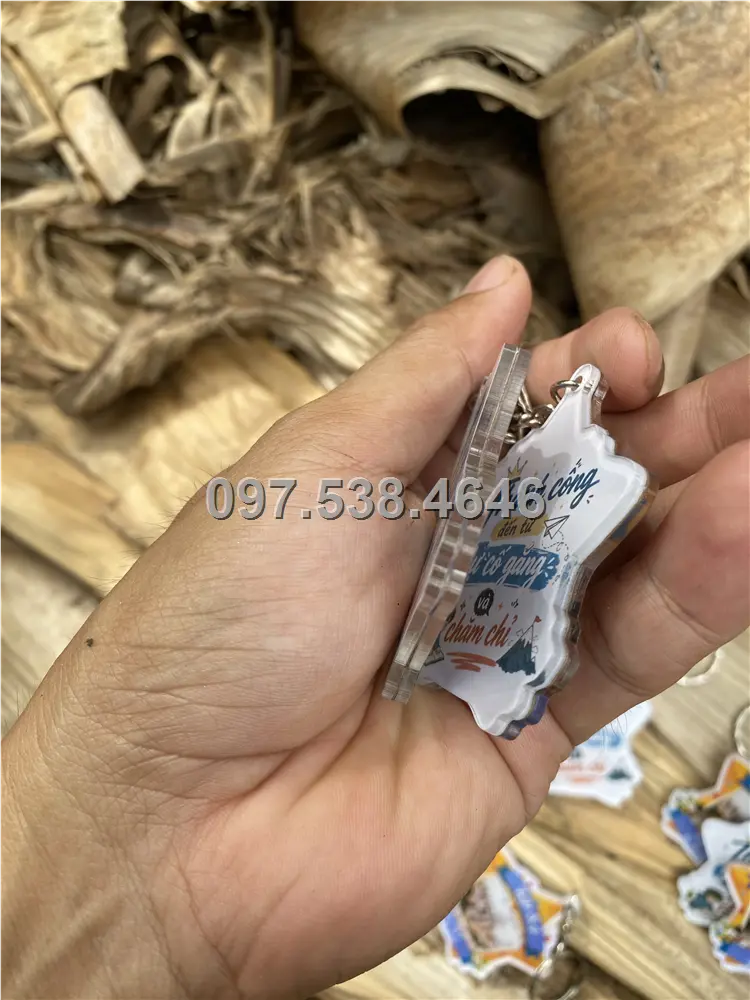 Móc Khóa Logo Treo Theo Yêu Cầu tại Đà Lạt ,Lâm Đồng , Giá Xưởng, Cắt Laser, Mica Trong Suốt Dày 4mm , kích thước 4.5x5.5 cm , Giá Tận Gốc, Free Ship Từ 30 Cái 6 Móc Khóa Logo Treo Theo Yêu Cầu tại Đà Lạt ,Lâm Đồng , Giá Xưởng, Cắt Laser, Mica Trong Suốt Dày 4mm , kích thước 4.5x5.5 cm , Giá Tận Gốc, Free Ship Từ 30 Cái - Ảnh 6