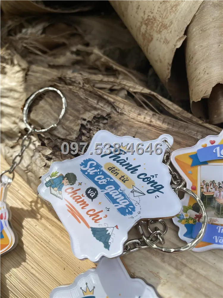 Móc Khóa Logo Treo Theo Yêu Cầu tại Đà Lạt ,Lâm Đồng , Giá Xưởng, Cắt Laser, Mica Trong Suốt Dày 4mm , kích thước 4.5x5.5 cm , Giá Tận Gốc, Free Ship Từ 30 Cái 3 Móc Khóa Logo Treo Theo Yêu Cầu tại Đà Lạt ,Lâm Đồng , Giá Xưởng, Cắt Laser, Mica Trong Suốt Dày 4mm , kích thước 4.5x5.5 cm , Giá Tận Gốc, Free Ship Từ 30 Cái - Ảnh 3
