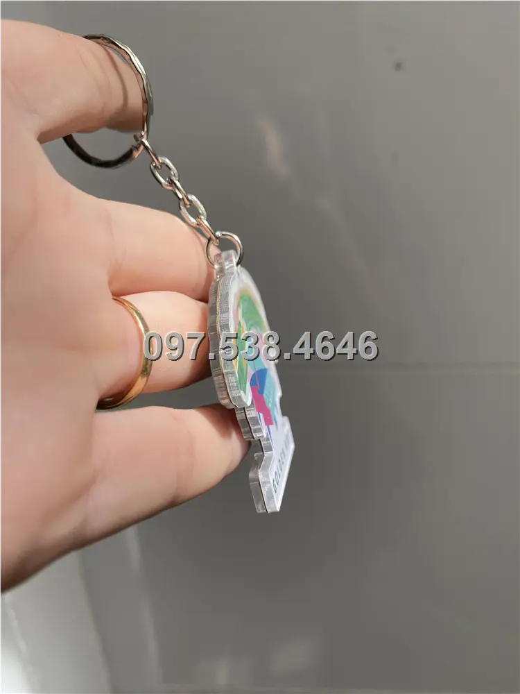 Móc Khóa Logo Treo Theo Yêu Cầu tại Đà Nẵng , Giá Xưởng, Cắt Laser, Mica Trong Suốt Dày 4mm , kích thước 4.5x5.5 cm , Giá Tận Gốc, Free Ship Từ 30 Cái 3 Móc Khóa Logo Treo Theo Yêu Cầu tại Đà Nẵng , Giá Xưởng, Cắt Laser, Mica Trong Suốt Dày 4mm , kích thước 4.5x5.5 cm , Giá Tận Gốc, Free Ship Từ 30 Cái - Ảnh 3