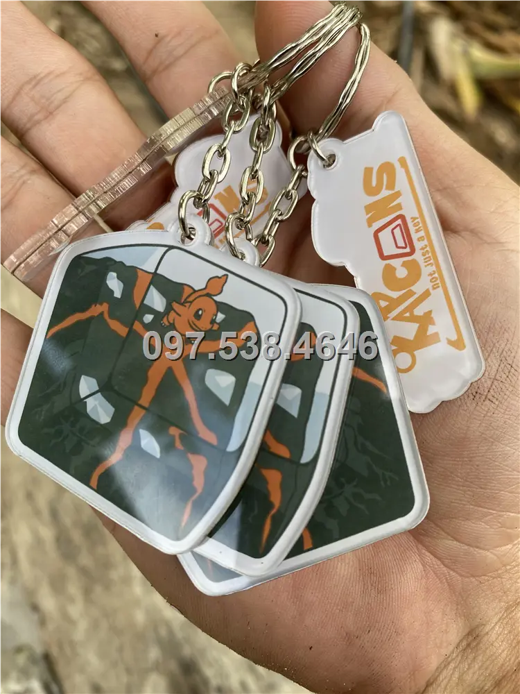 Móc Khóa Logo Treo Theo Yêu Cầu tại Cà Mau , Giá Xưởng, Cắt Laser, Mica Trong Suốt Dày 4mm , kích thước 4.5x5.5 cm , Giá Tận Gốc, Free Ship Từ 30 Cái 1 Móc Khóa Logo Treo Theo Yêu Cầu tại Cà Mau , Giá Xưởng, Cắt Laser, Mica Trong Suốt Dày 4mm , kích thước 4.5x5.5 cm , Giá Tận Gốc, Free Ship Từ 30 Cái