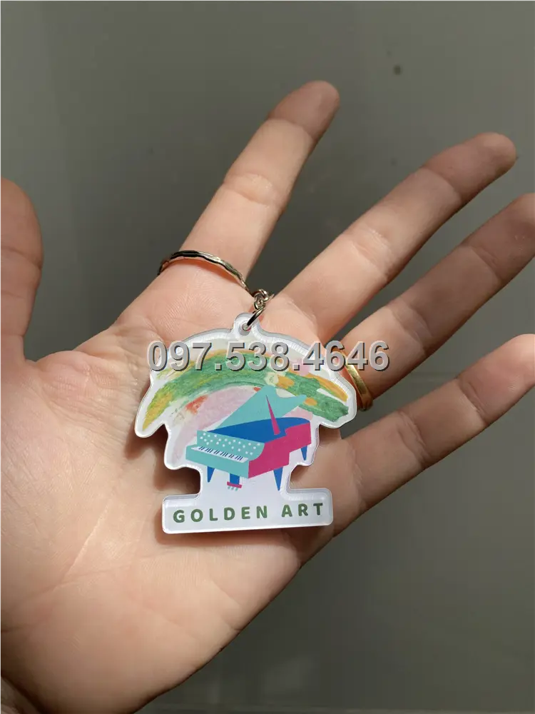 Móc Khóa Logo Treo Theo Yêu Cầu tại Đà Nẵng , Giá Xưởng, Cắt Laser, Mica Trong Suốt Dày 4mm , kích thước 4.5x5.5 cm , Giá Tận Gốc, Free Ship Từ 30 Cái 2 Móc Khóa Logo Treo Theo Yêu Cầu tại Đà Nẵng , Giá Xưởng, Cắt Laser, Mica Trong Suốt Dày 4mm , kích thước 4.5x5.5 cm , Giá Tận Gốc, Free Ship Từ 30 Cái - Ảnh 2