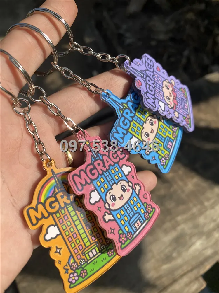 Móc Khóa Logo Treo Theo Yêu Cầu tại Đồng Xoài ,Bình Phước, Giá Xưởng, Cắt Laser, Mica Trong Suốt Dày 4mm , kích thước 4.5x5.5 cm , Giá Tận Gốc, Free Ship Từ 30 Cái 5 Móc Khóa Logo Treo Theo Yêu Cầu tại Đồng Xoài ,Bình Phước, Giá Xưởng, Cắt Laser, Mica Trong Suốt Dày 4mm , kích thước 4.5x5.5 cm , Giá Tận Gốc, Free Ship Từ 30 Cái - Ảnh 5