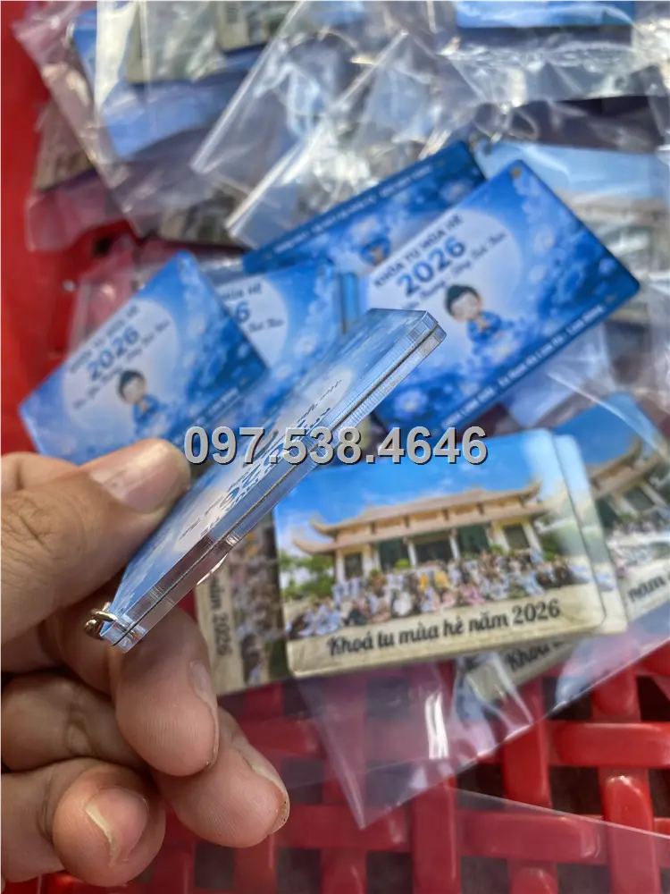 Móc Khóa Logo Treo Theo Yêu Cầu tại Hải Phòng, Giá Xưởng, Cắt Laser, Mica Trong Suốt Dày 4mm , kích thước 4.5x5.5 cm , Giá Tận Gốc, Free Ship Từ 30 Cái 12 Móc Khóa Logo Treo Theo Yêu Cầu tại Hải Phòng, Giá Xưởng, Cắt Laser, Mica Trong Suốt Dày 4mm , kích thước 4.5x5.5 cm , Giá Tận Gốc, Free Ship Từ 30 Cái - Ảnh 12